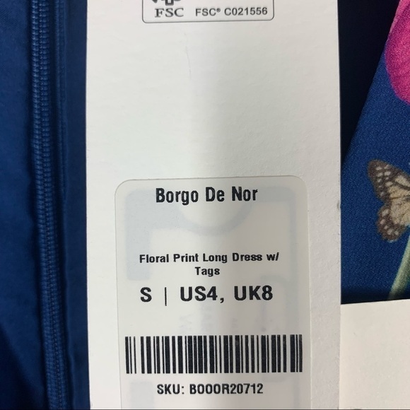 Borgo de Nor Iris floral print midi dress - Picture 11 of 15